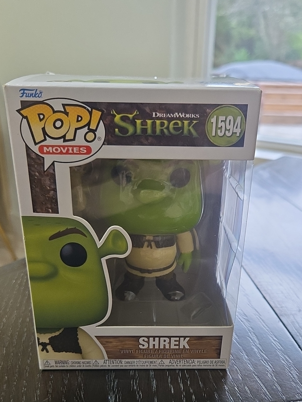 Funko Pop! Movies Shrek #1594 - Green Vinyl Figure